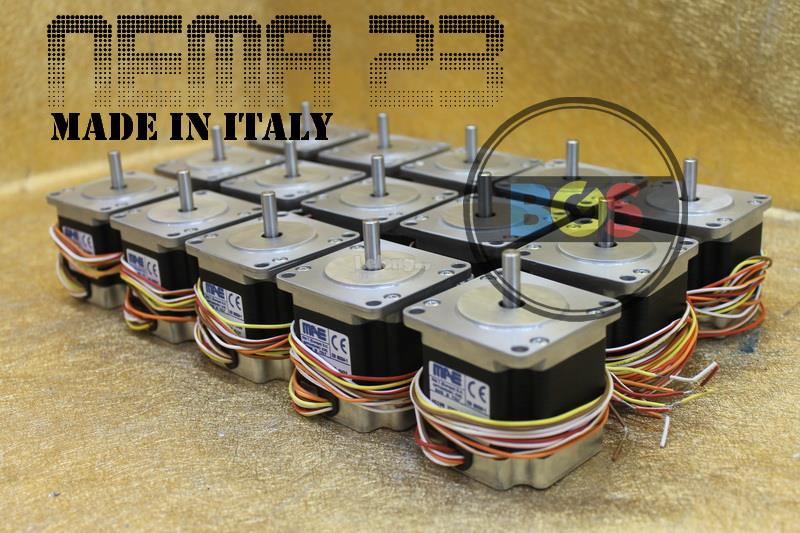 CNC NEMA 23 57 Stepper Motor 3A /1.8 Angle/1.2 N.m ~ Made In Italy