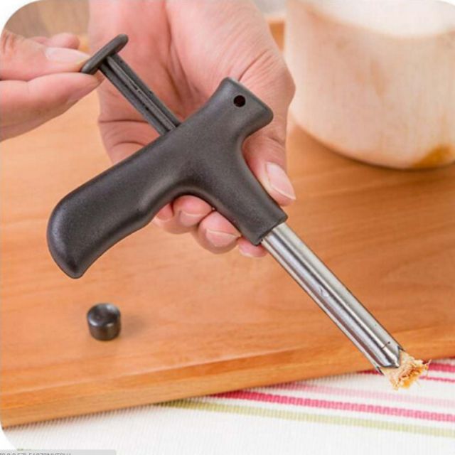 Coconut Opener Drill Coco Water Punch Tap Drill Straw Open Hole Tool Cut Tools