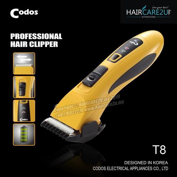 Codos T8 Bumblebee Ceramic Hair Clipper - Limited Edition