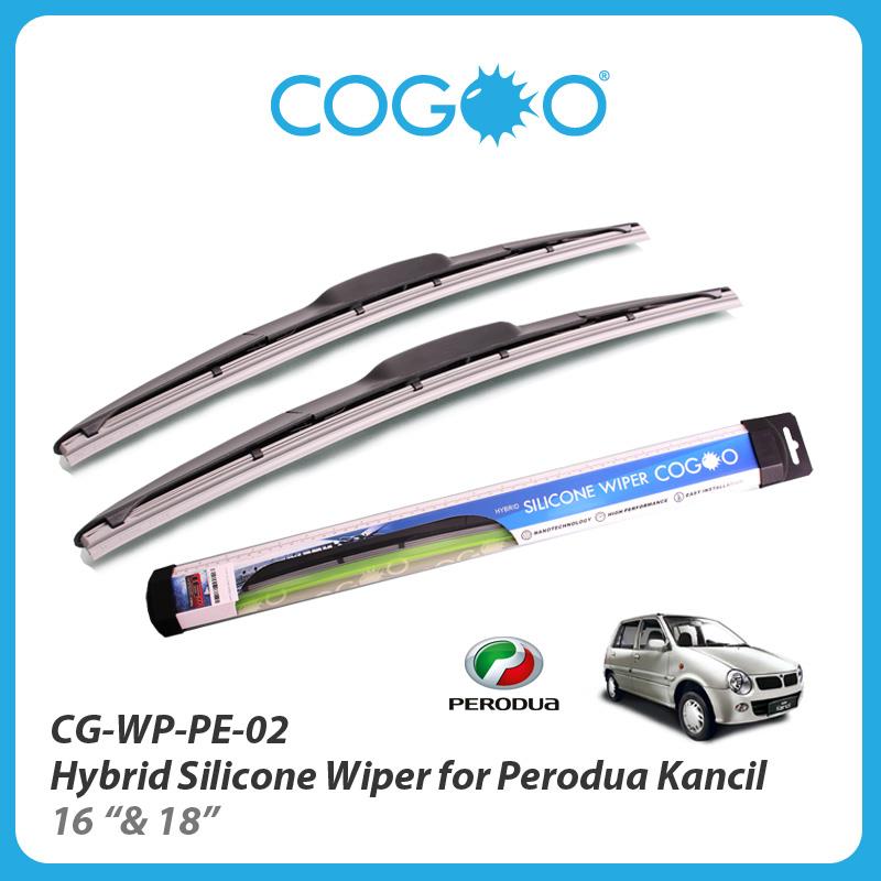 Cogoo Hybrid Silicone Wiper For Perodua Kancil 16'  &amp; 18'
