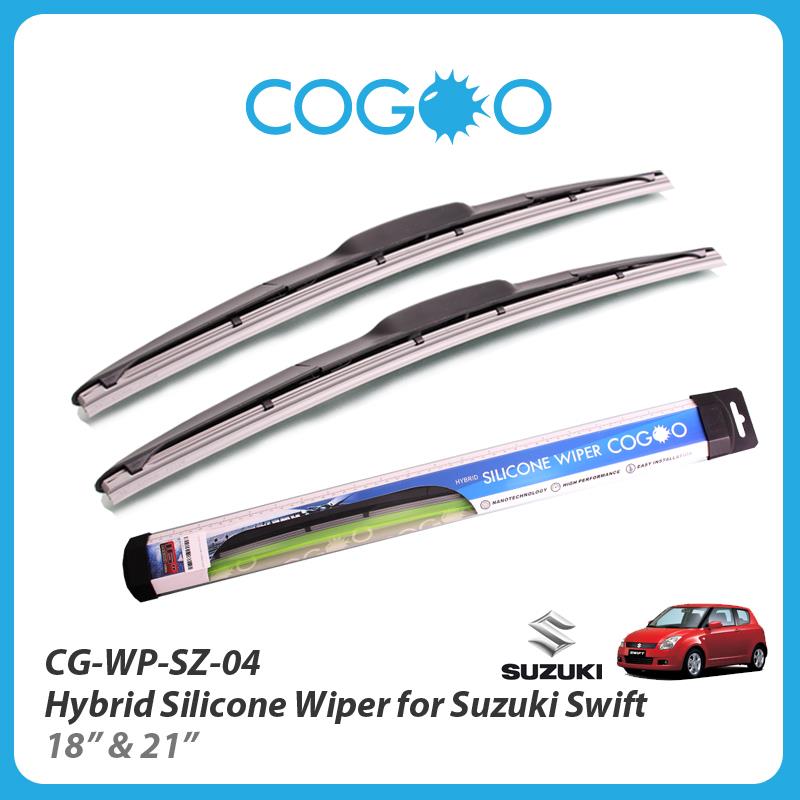 Cogoo Hybrid Silicone Wiper For Suzuki Swift - 18'  &amp; 21'