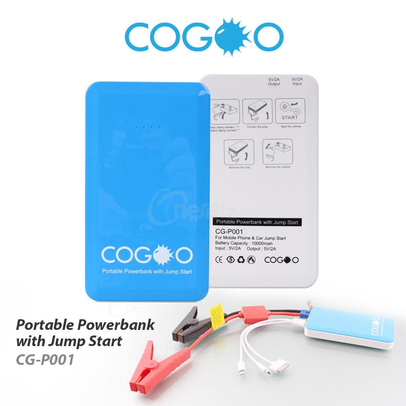 Cogoo Portable Powerbank With Jump Start