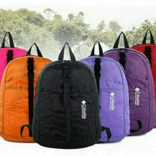 Columbia Foldable  &amp; Water Resistant Backpack Bag