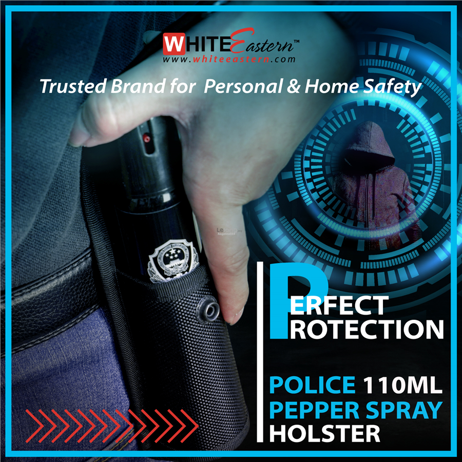 [COMBO] 110ml Police Military Self Defense Pepper Spray with Holster