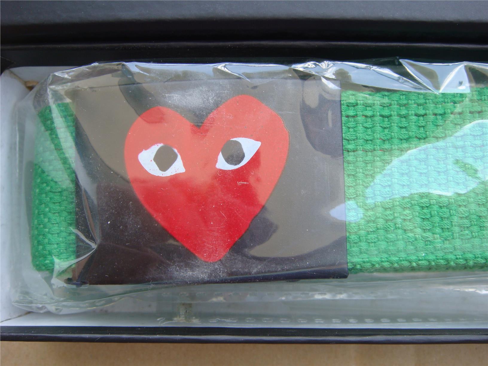 comme des garcons play belt