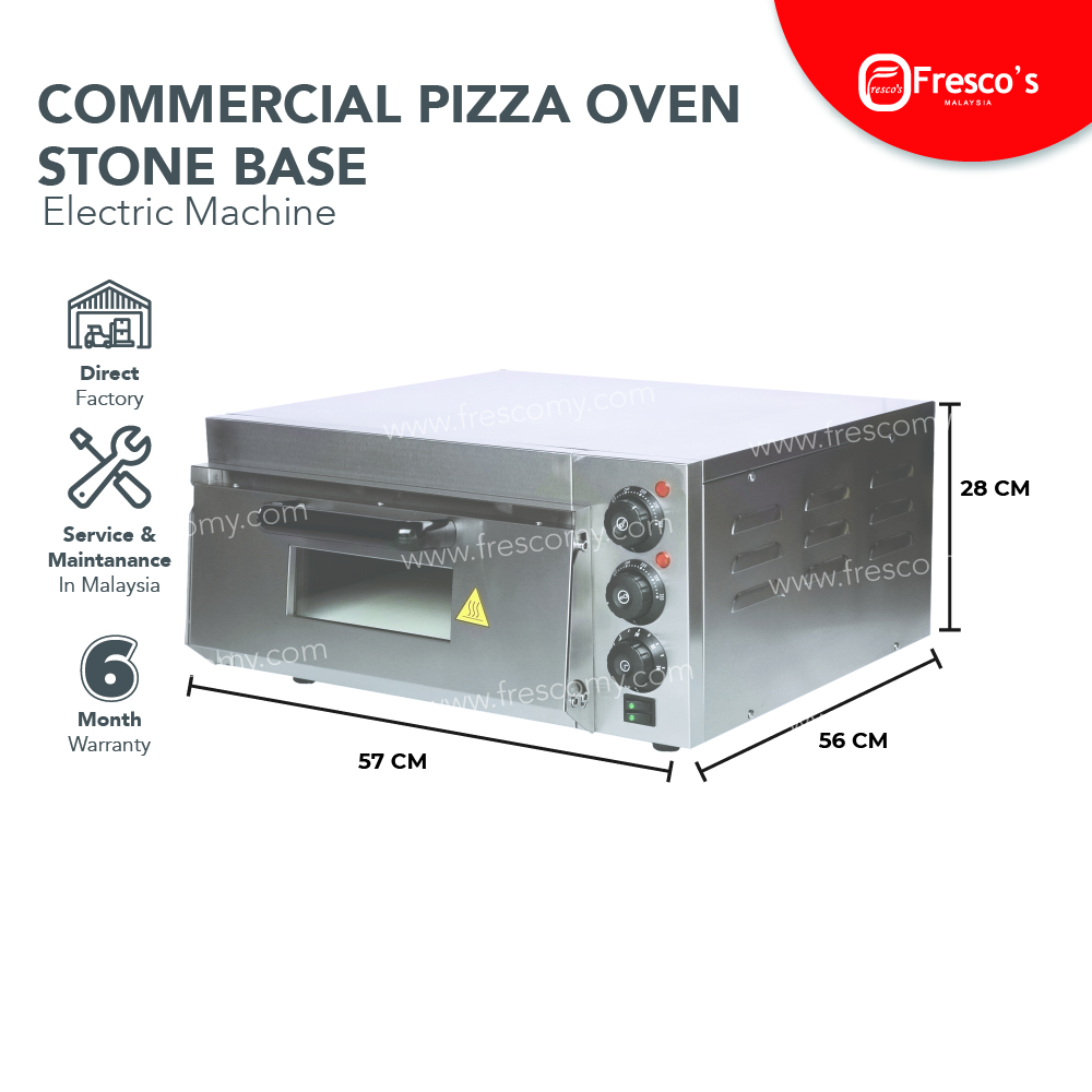 COMMERCIAL PIZZA OVEN STONE BASE