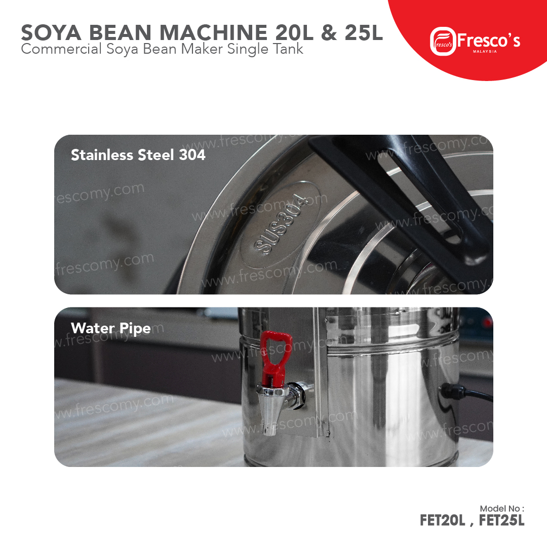 Commercial Soya Bean Machine Single Tank