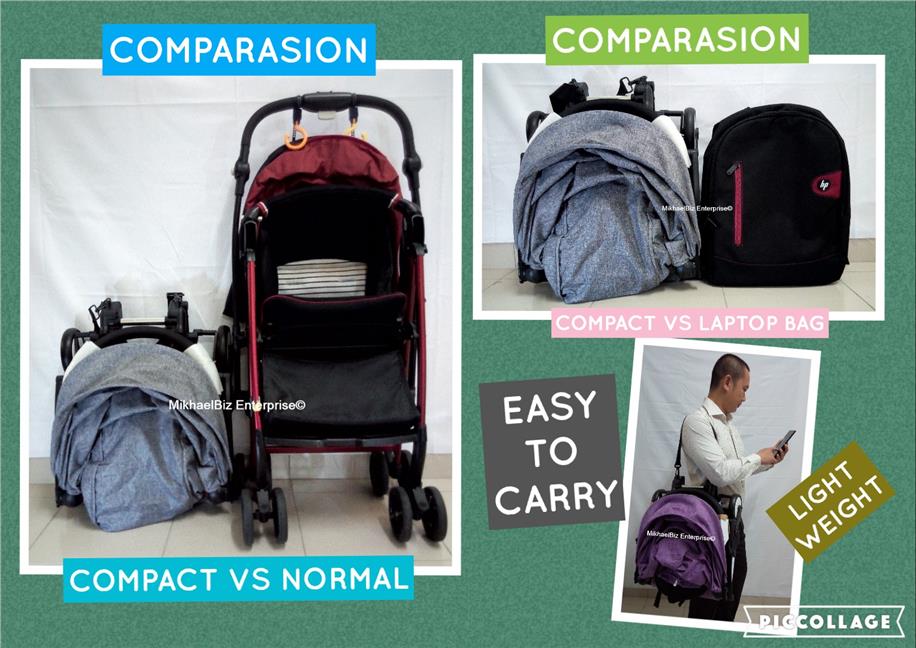 compact stroller bag