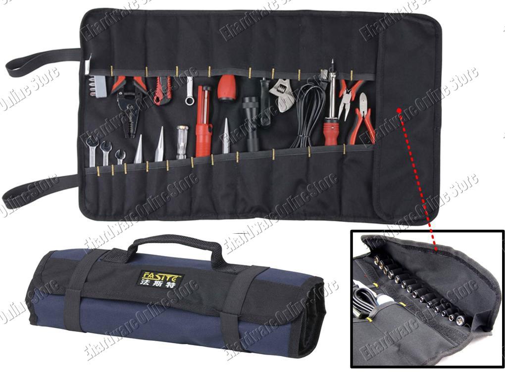 Compact Roll Up Carry Tool Pouch Wit End 6 15 2017 28 Pm Compact Roll Up Carry Tool Pouch With 22 Pockets 15 Holder Pt