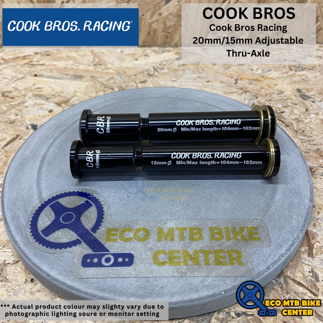 Cook Bros Racing 20mm/15mm Adjustable Thru-Axle BMX