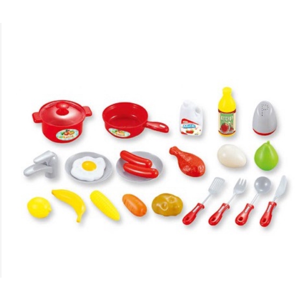 Cook Happy Kitchen Play Set - Toys Kid