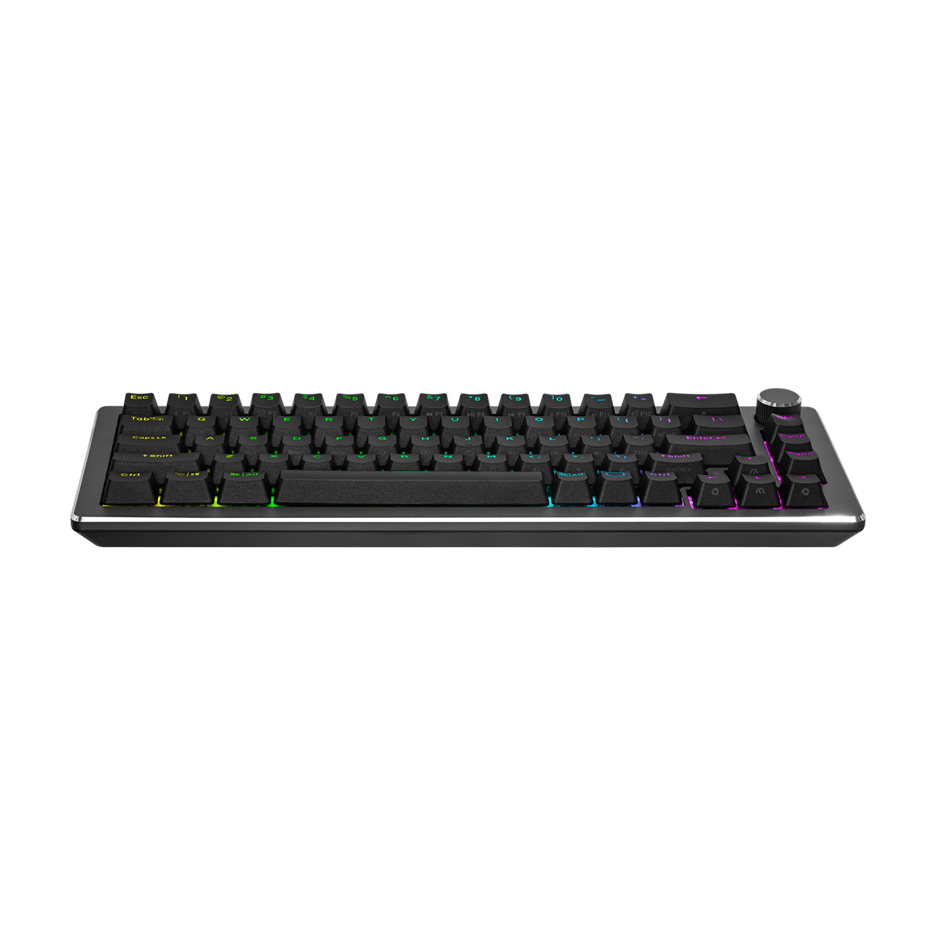 COOLER MASTER CK720 HOT-SWAPPABLE 65% SPACE GRAY KEYBOARD-BROWN SWITCH