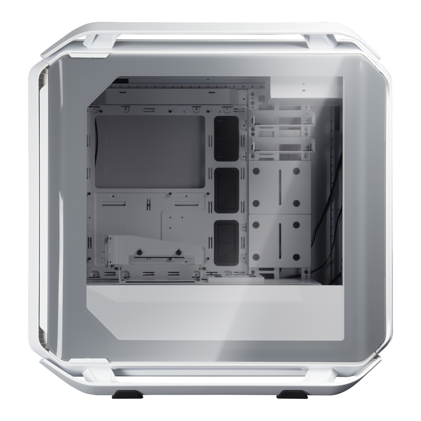COOLER MASTER COSMOS C700M STEEL TEMPERED GLASS CASING-SILVER &amp; WHITE