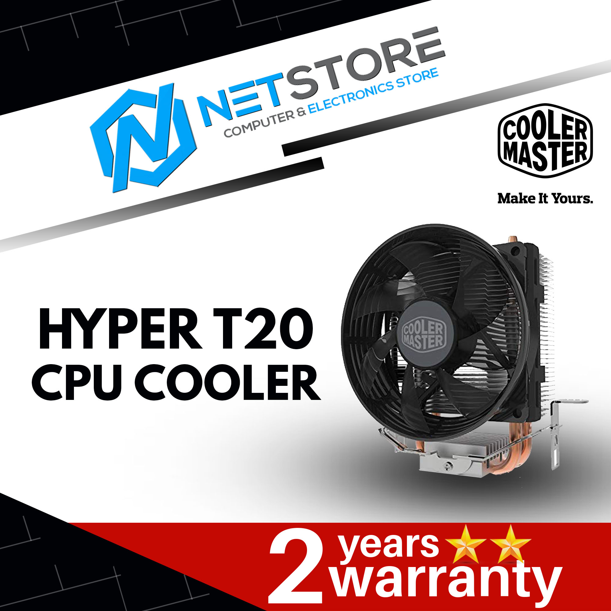 COOLER MASTER HYPER T20 CPU COOLER RR-T20-20FK-R1