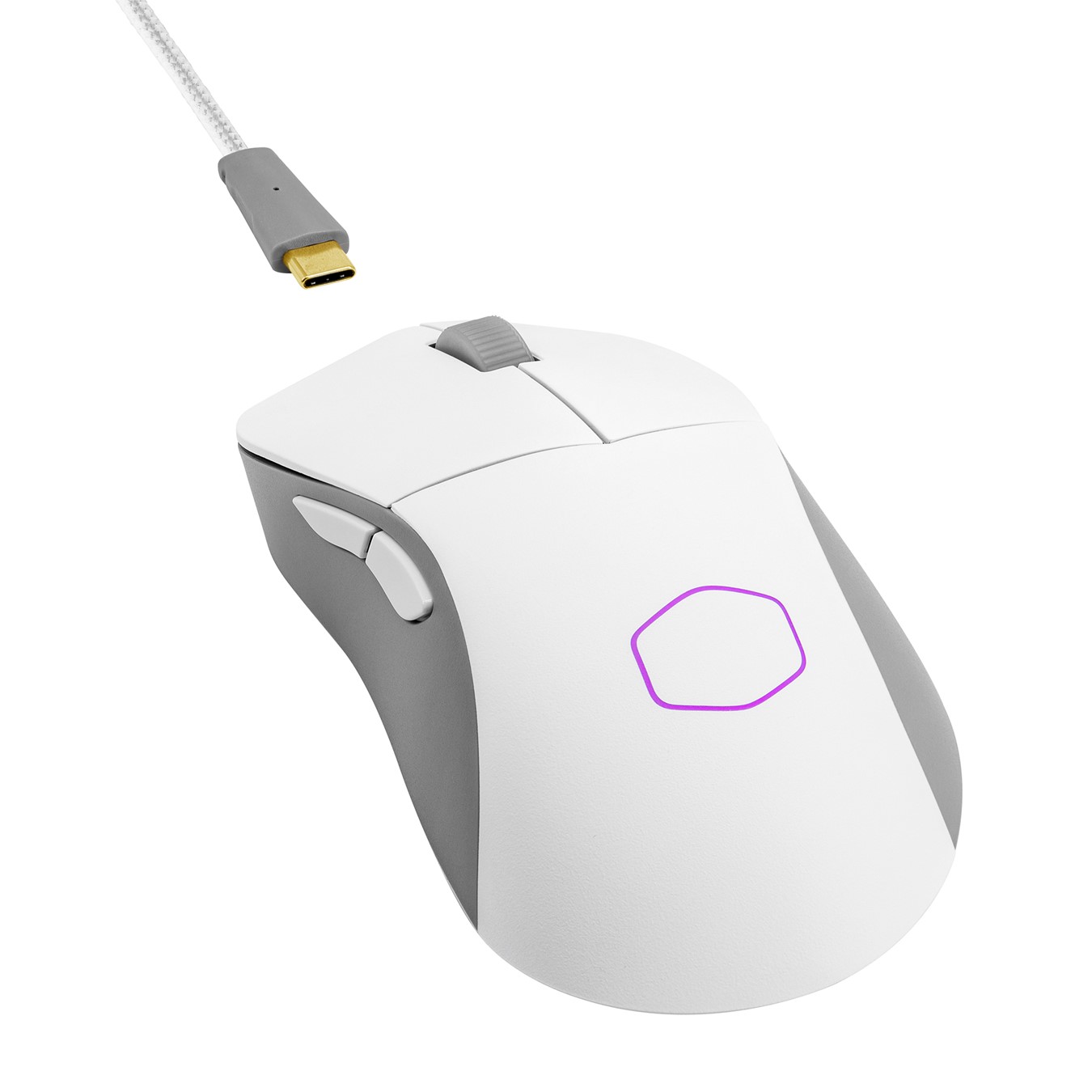 COOLER MASTER MM731 WIRELESS GAMING MOUSE - WHITE - MM-731-WWOH1