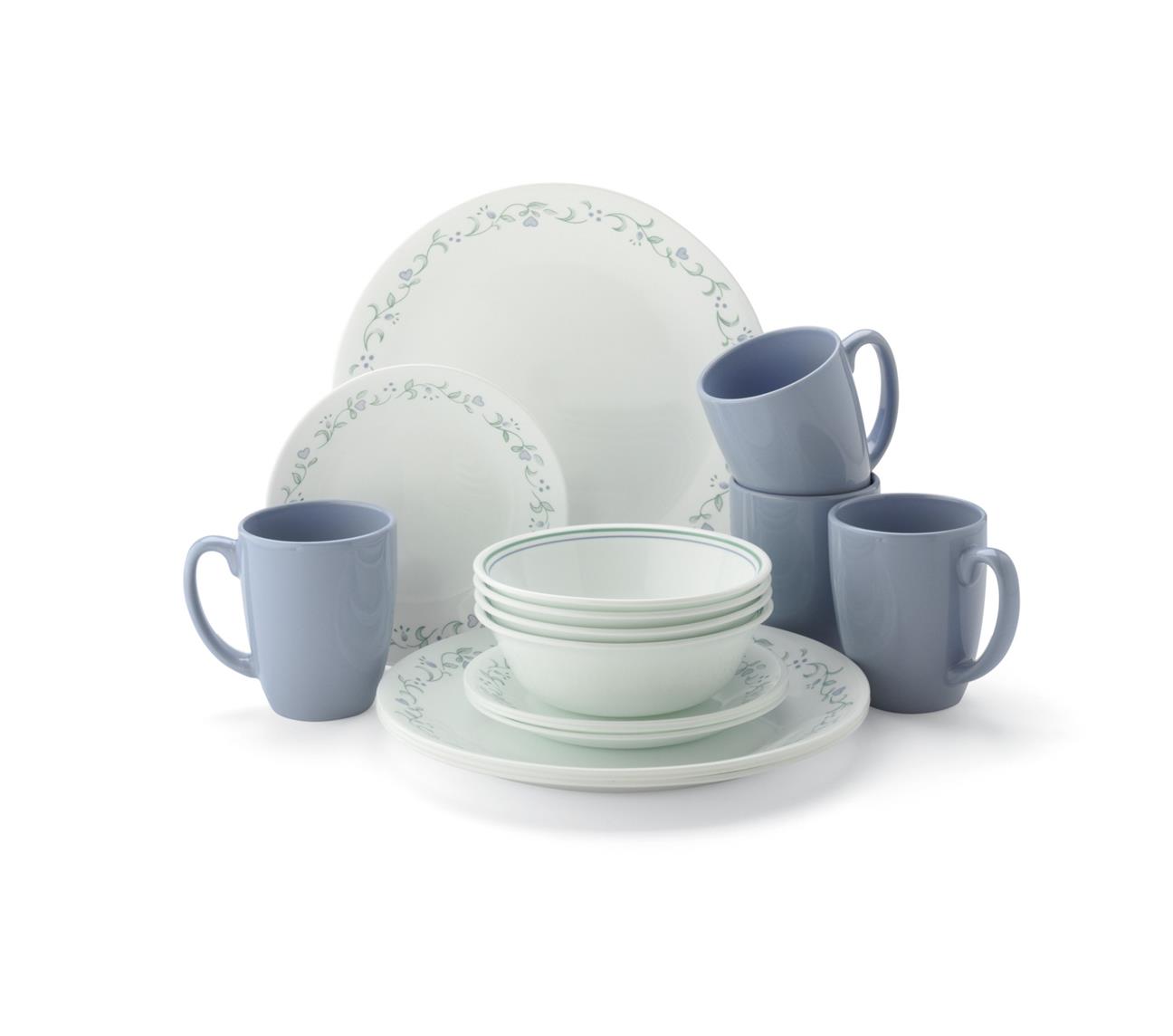 Corelle Livingware 16 pcs set (Read (end 7/23/2018 11:15 AM) Corelle Livingware 16 pcs set (Read (end 7/23/2018 11:15 AM)
