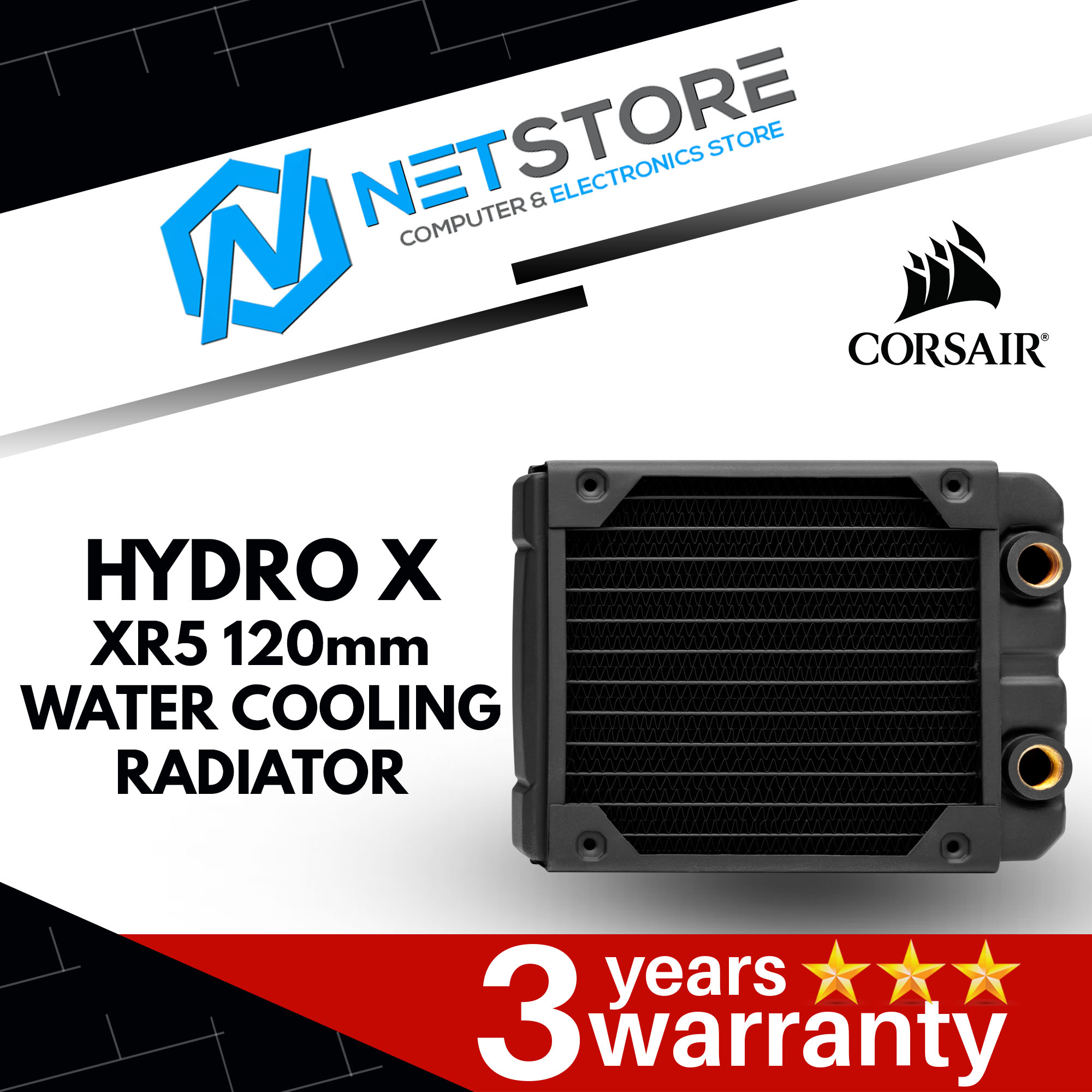 CORSAIR HYDRO X SERIES XR5 120mm WATER COOLING RADIATOR CX-9030001-WW