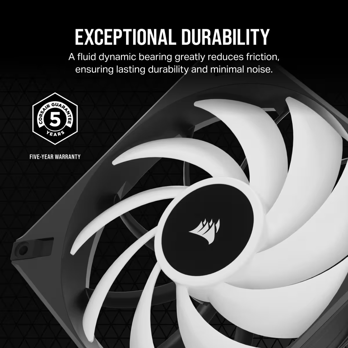 CORSAIR ICUE AF140 RGB ELITE 140MM PWM FAN WITH AIRGUIDE - SINGLE PACK