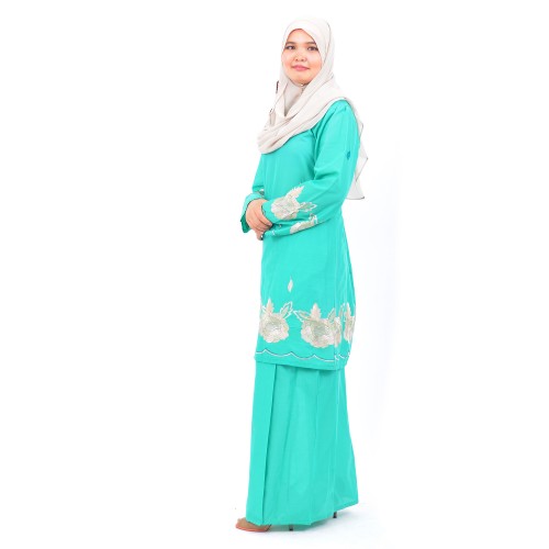 pure silk kurung pahang cotton silk baju kurung moden end 