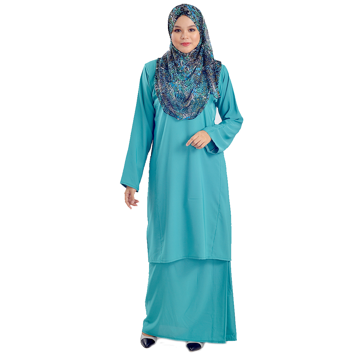 38 Top Baru Baju  Kurung  Satin Malaysia