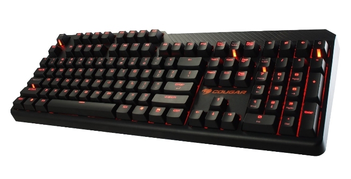 COUGAR GAMING MECHANICAL KEYBOARD (ATTACK 2) BLACK CHERRY SWITCH