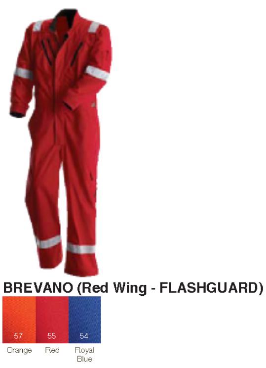 Coverall Red Wing Flashguard Brevano FR AS OR 60311 