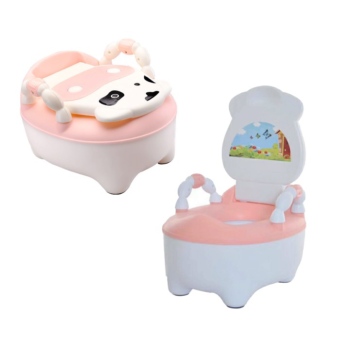 Cow Children Baby Potty Training Toilet Infants Toddler Pot