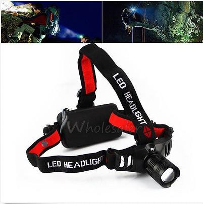 CREE Q5 LED Zoomable HeadLight 3 Mode