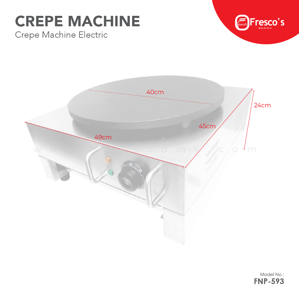 Crepe Maker Machine Electric