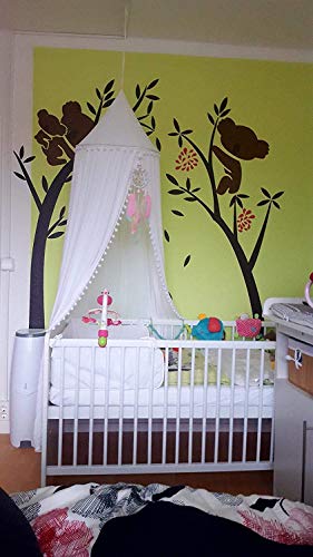 canopy crib baby girl