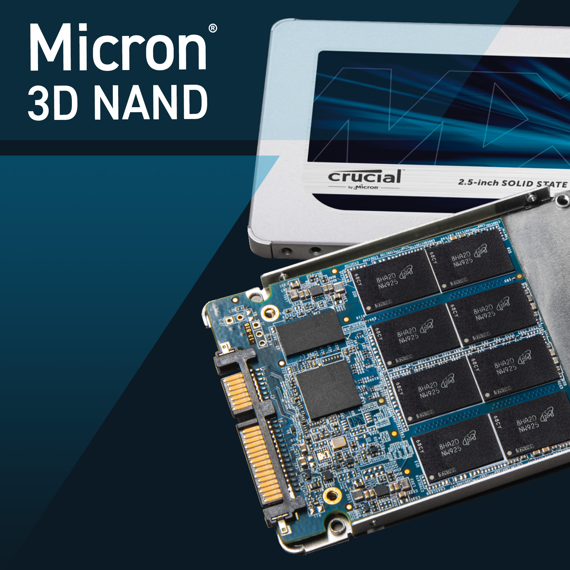 CRUCIAL MX500 4TB 3D NAND SATA 2.5&quot; 7MM INTERNAL SSD