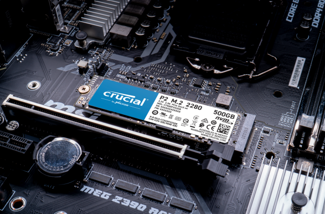 CRUCIAL P2 250GB PCIe M.2 2280 SSD - CT250P2SSD8