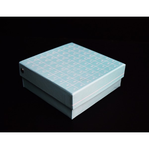 Cryotube Cryovial 2ml Storage Freezer Box Paper (81 wells)