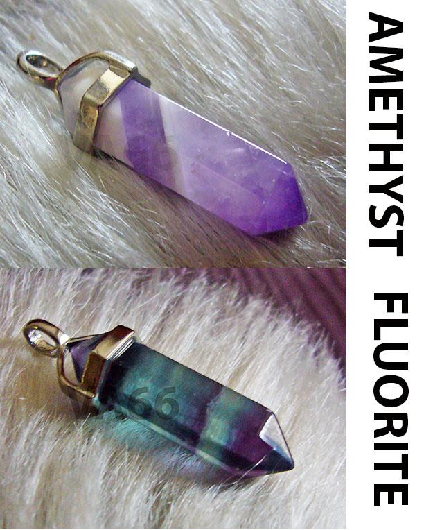 Crystal Point Pendant Necklace Ameth End 10 7 2018 3 03 Pm Crystal Point Pendant Necklace Amethyst Flourite Gemstone Purple Green