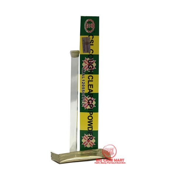 CSL Cough Clear CPI Powder + Glass Tube / Tiub Kaca X 3