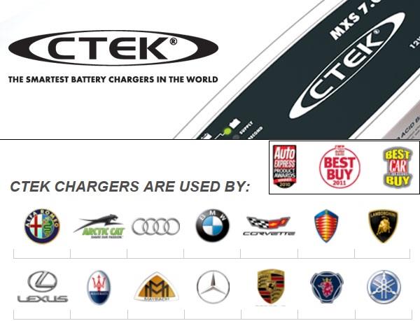 CTEK Battery Charger Service and Maintainer 12V MXS 5.0