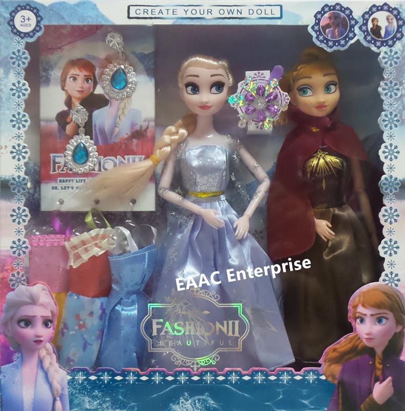 Cute & Adorable Frozen II Elsa & Anna Dolls Collection