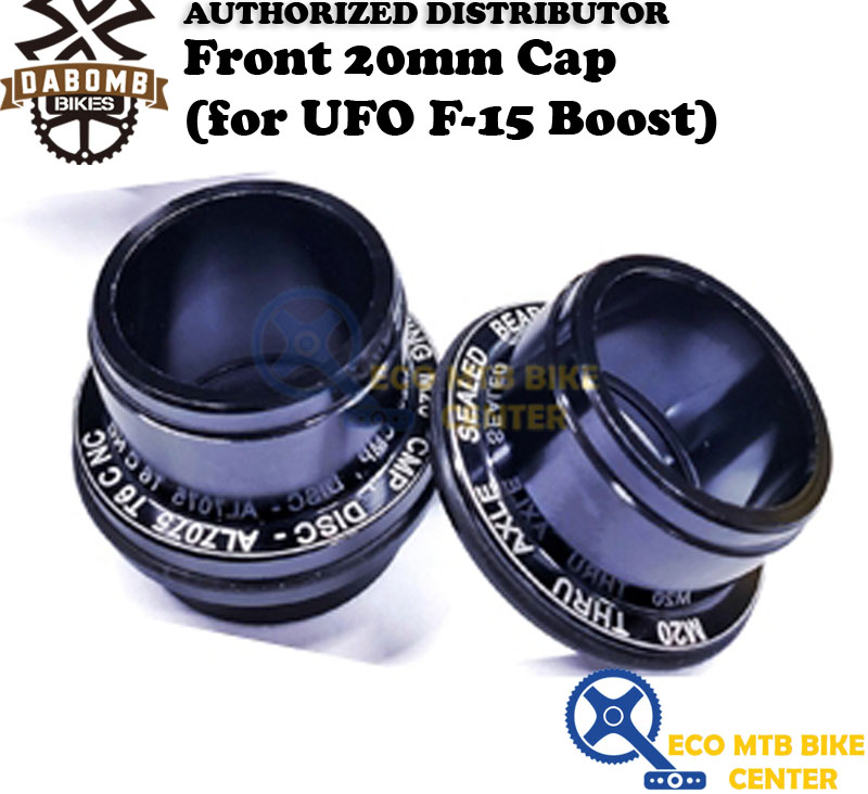 DA BOMB Bicycle Front 20mm Cap (for UFO F-15 Boost Hub)