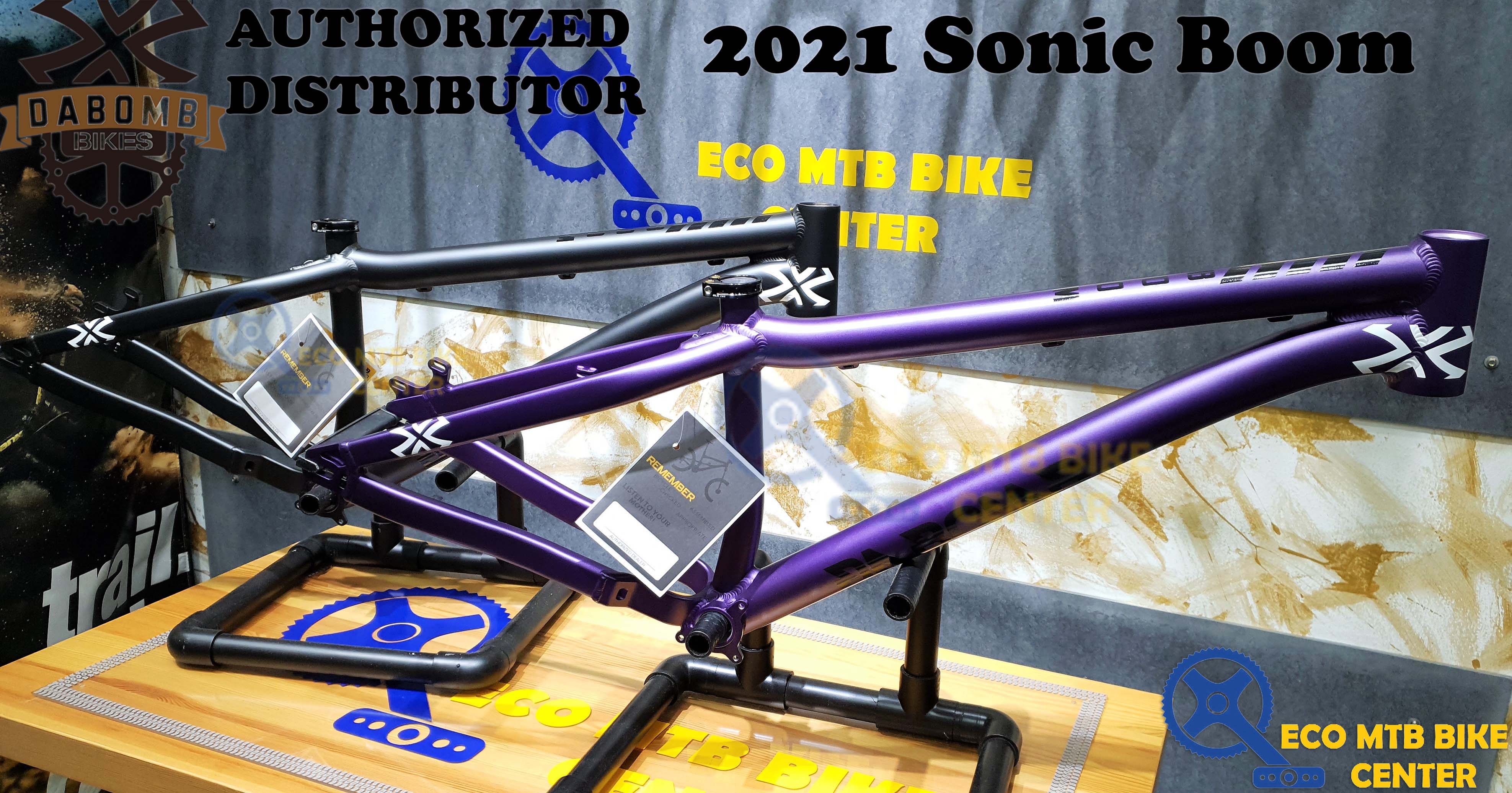 DA BOMB Frame 2021 Sonic Boom 26 for Dirt Jump