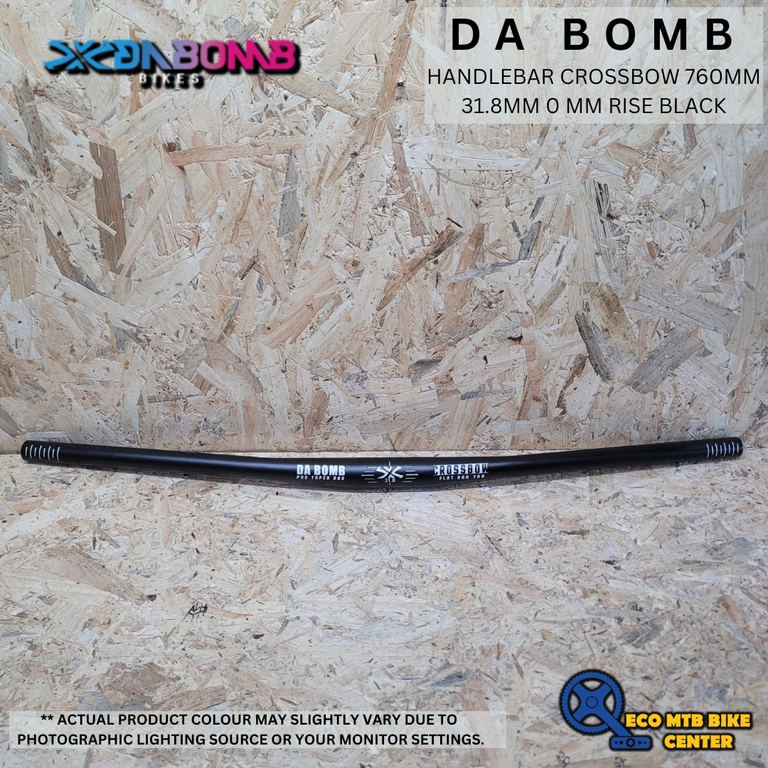 DA BOMB HANDLEBAR CROSSBOW 760MM 31.8MM 0 MM RISE BLACK