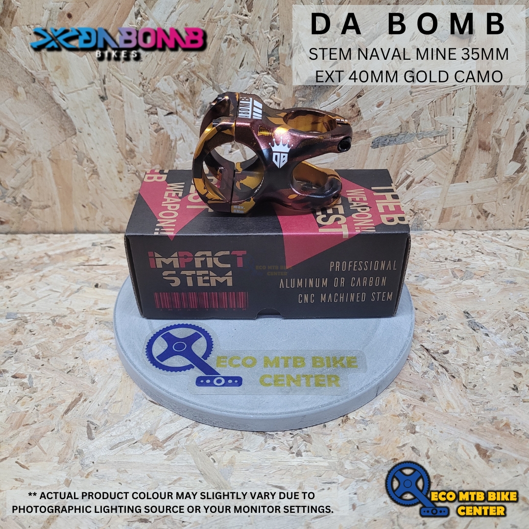 DA BOMB STEM NAVAL MINE 35MM EXT 40MM GOLD CAMO