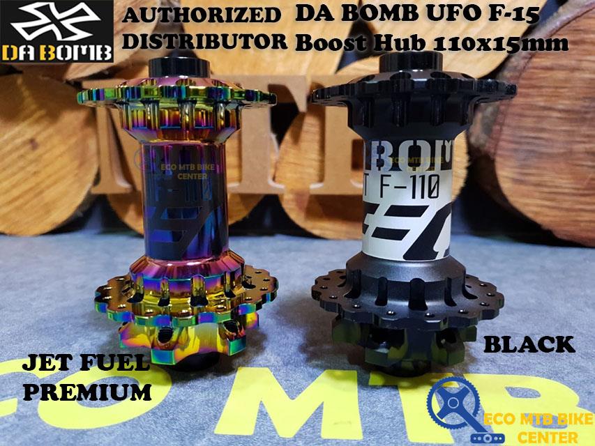 DA BOMB UFO F-15 Bicycle Front Hub Boost 110x15 / Non-Boost 100x15