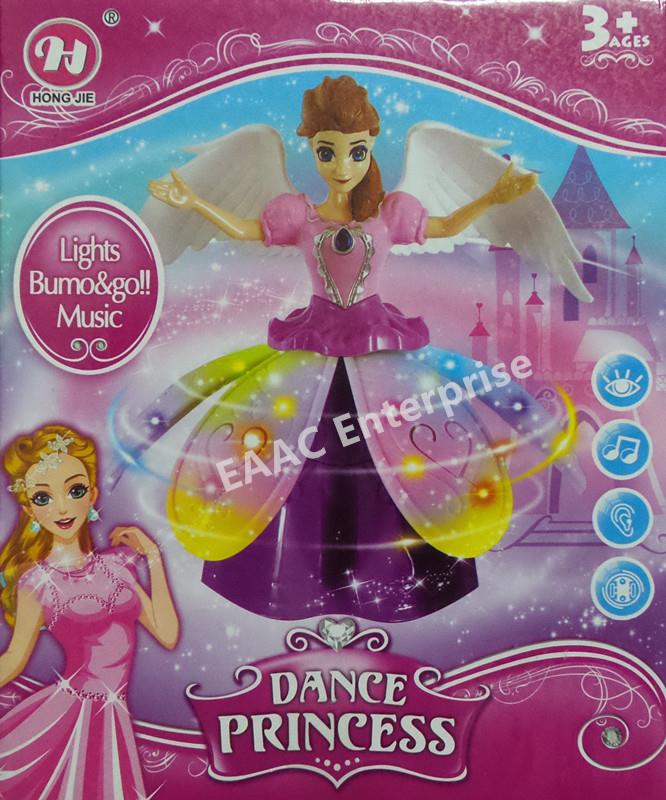 Dance Princess With Light Music Bump & Go