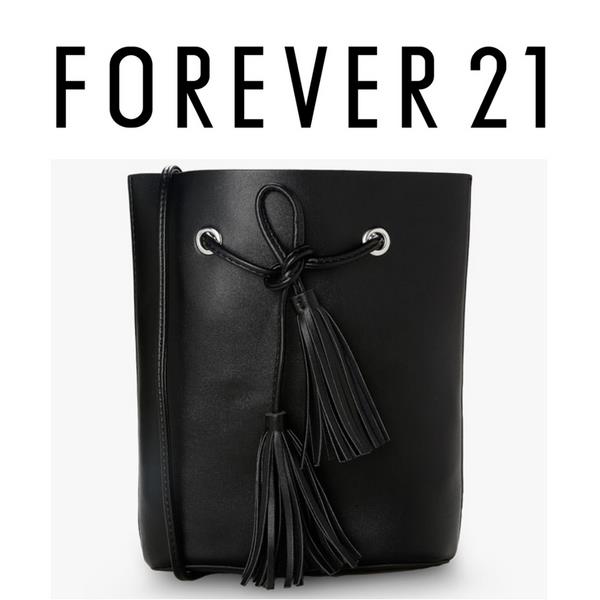 (DAS F21-044) Authentic Forever 21 Drawstring Bucket Bag