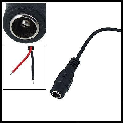 DC Power Cord/Pigtail Female Plug for CCTV Camera