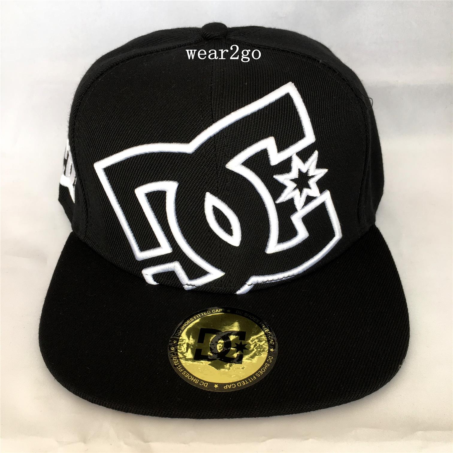 black dc hat