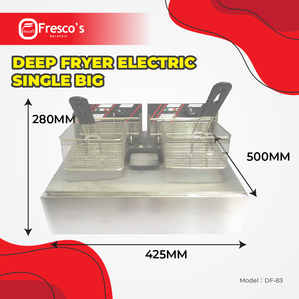 Deep Fryer Electric Single Big (end 8/9/2022 401 PM)