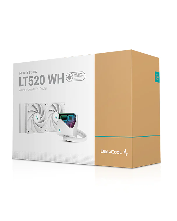 DEEPCOOL LT520 WHITE AIO WATER COOLING - R-LT520-WHAMNF-G-1