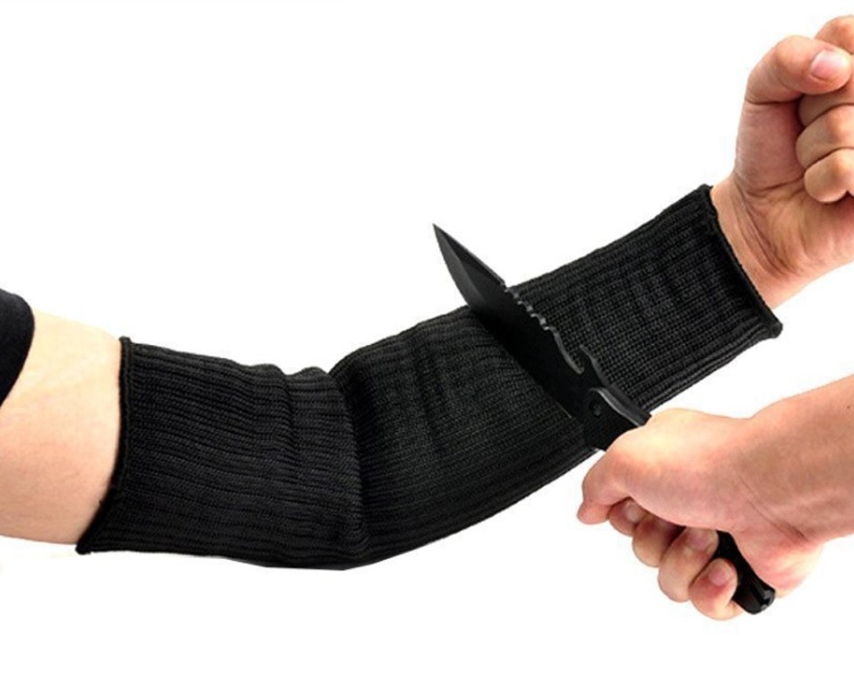 Self Defence Arm Sleeves Shield Guard Build Steel Fiber Anti Cut Resistant