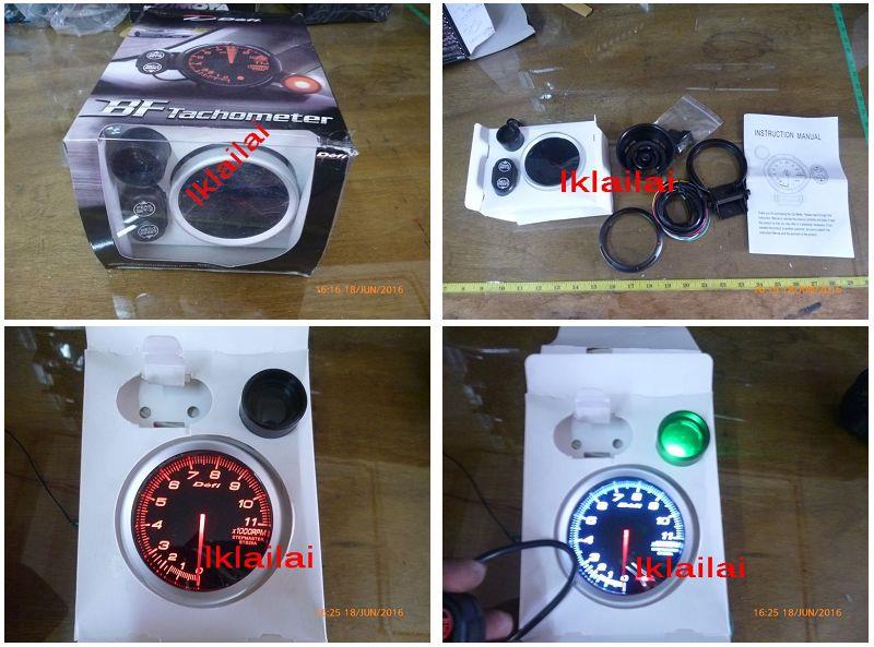 Defi BF Tachometer with Shift Light 3inch
